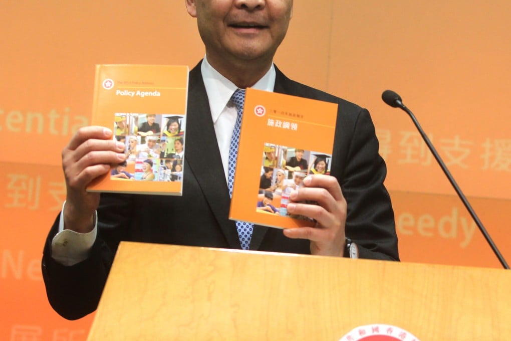 Policy Address has precious little to offer