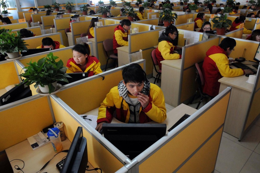 Online retailing giant Alibaba is moving into the social media market to compete against industry leader Tencent's WeChat. Photo: AFP