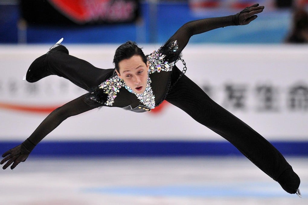 Johnny Weir will not compete in Sochi because of injury, but will be there as a commentator.Photo: AFP