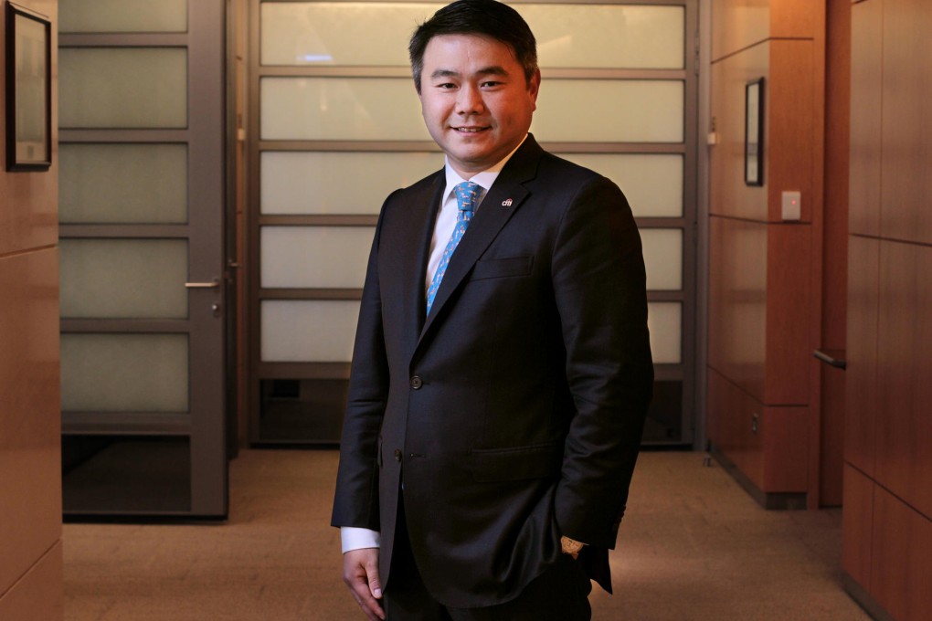 Weber Lo is optimistic about Citi's prospects in the city despite the tough market. Photo: Thomas Yau