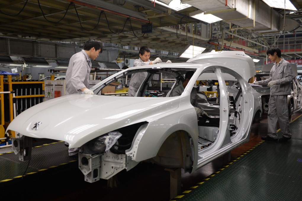 A Dongfeng-Peugeot joint venture builds the French carmaker's models in China. Photo: AFP