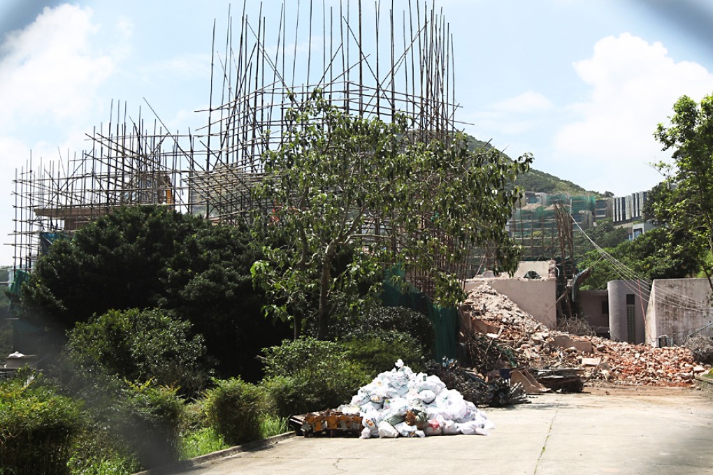 Ho Tung Garden is being demolished. Photo: David Wong