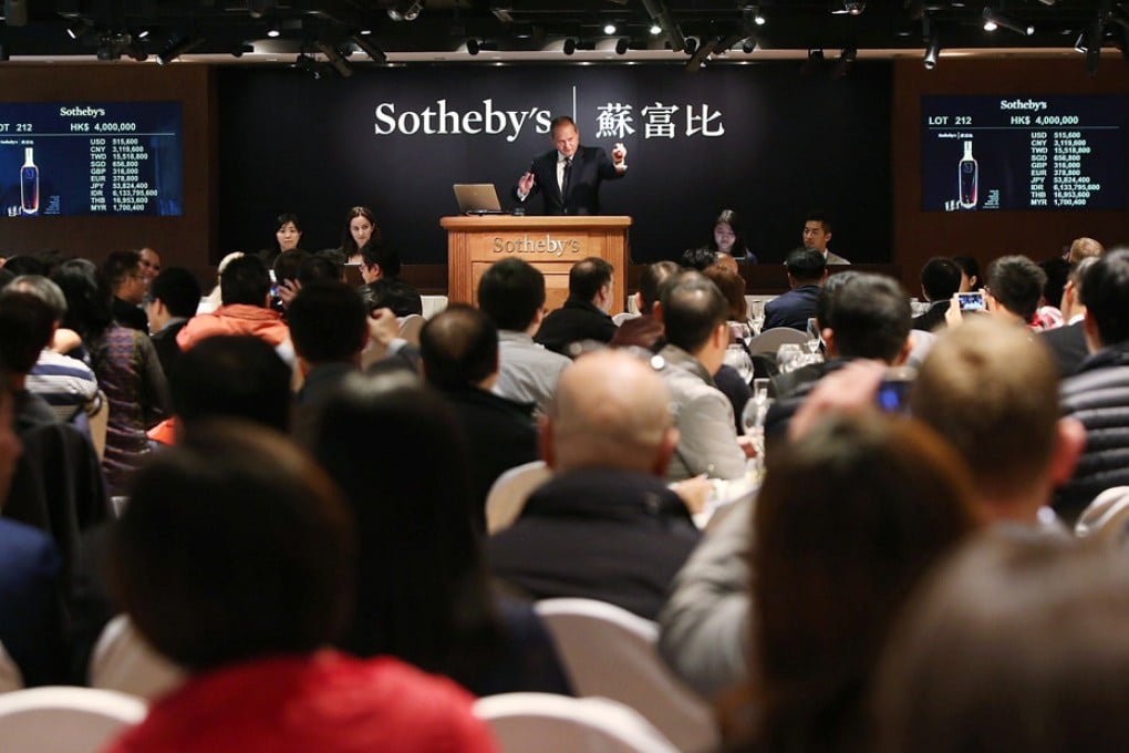 Sotheby's auction on Saturday saw bidders fork out HK$29.4 million.