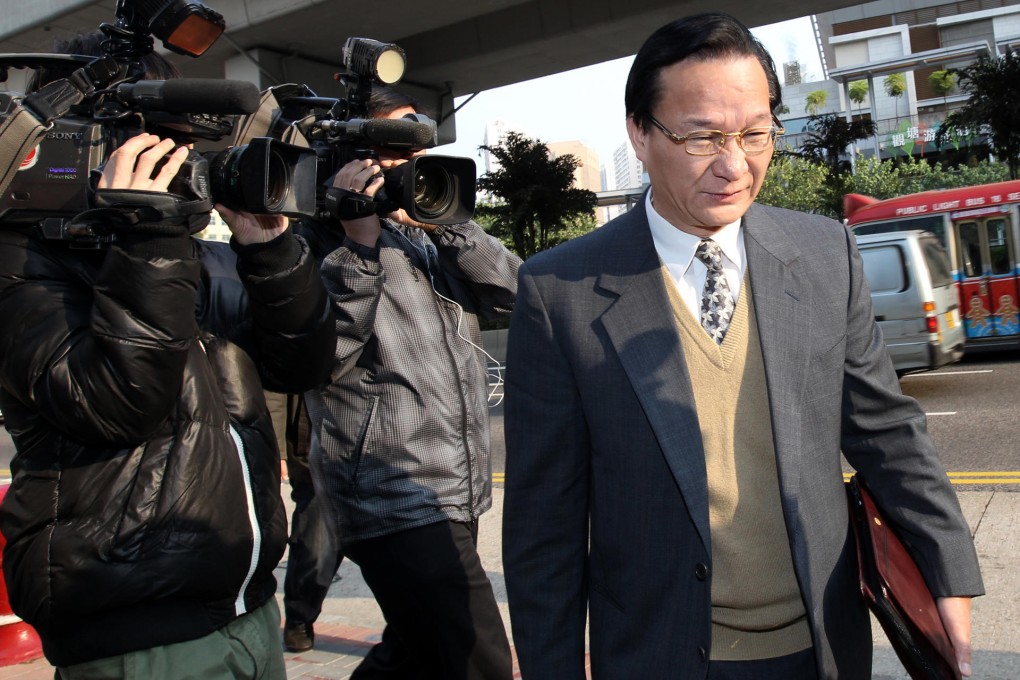 Yeung Chi-wai outside court yesterday. Photo: Dickson Lee