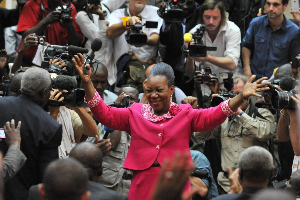 Catherine Samba-Panza, the mayor of Bangui. Photo: AFP