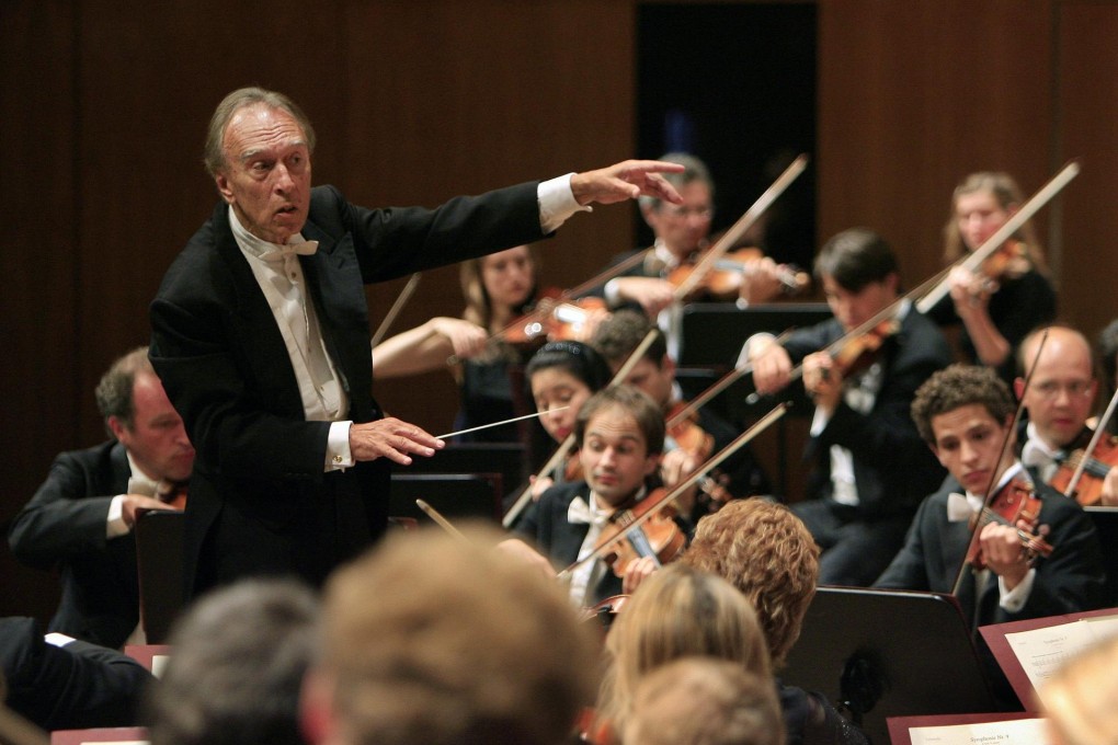 Conductor Claudio Abbado in action in 2007. Photo: AP