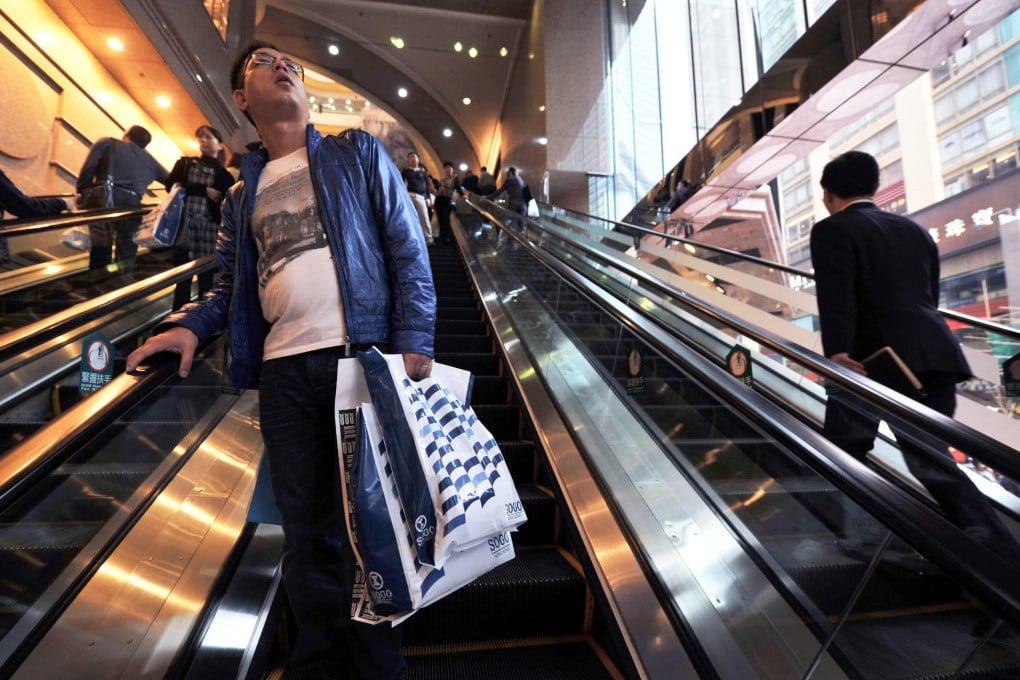 Photography taken up the skirts of women happens most often on ascending escalators, where offenders stand behind the victim on the steps, police data shows. Photo: AFP
