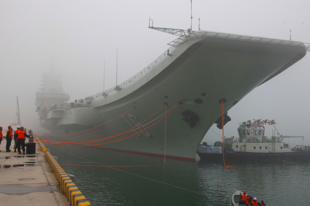 China's first aircraft carrier Liaoning