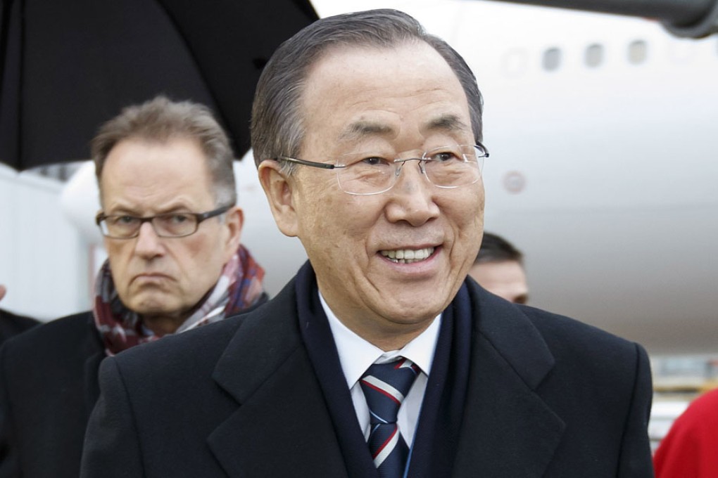 UN Secretary General Ban Ki Moon