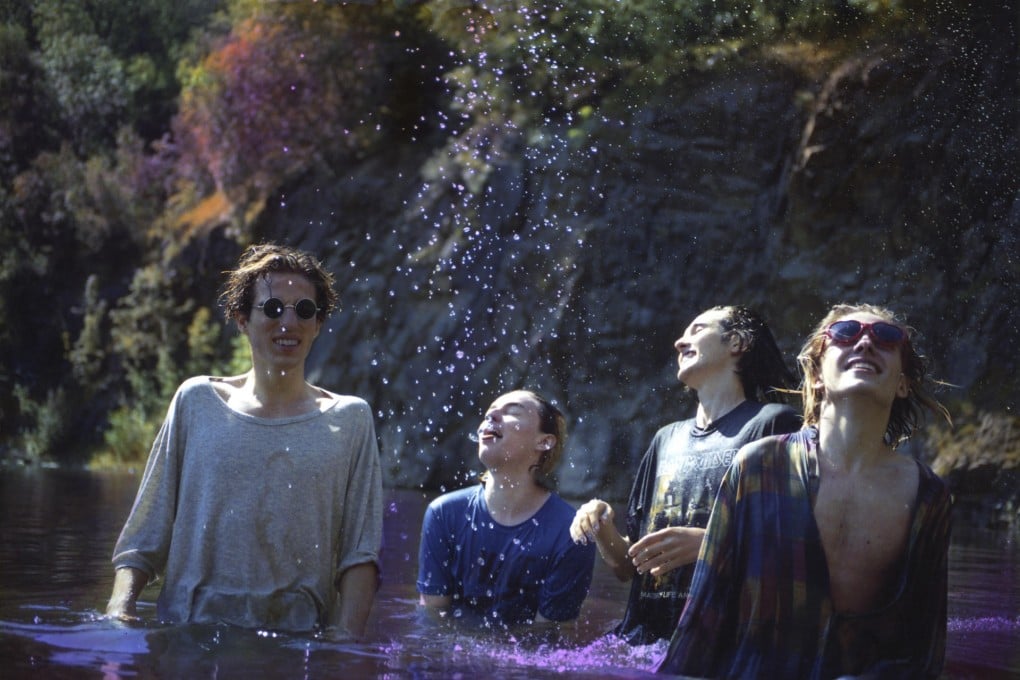 Swim Deep are (from left) Austin Williams, Cavan McCarthy, Tom Higgins and Zacharay Robinson