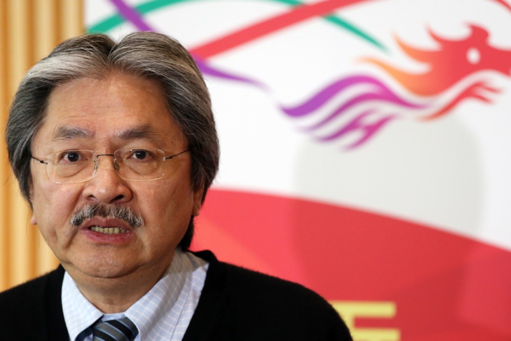 Financial Secretary John Tsang Chun-wah