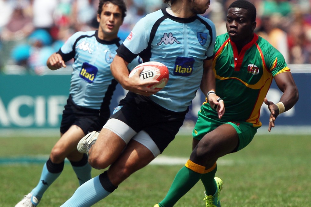 Uruguay have been occasional participants in the Hong Kong Sevens since finishing runners-up in the Bowl on their debut in 1999. Photo: Nora Tam/SCMP