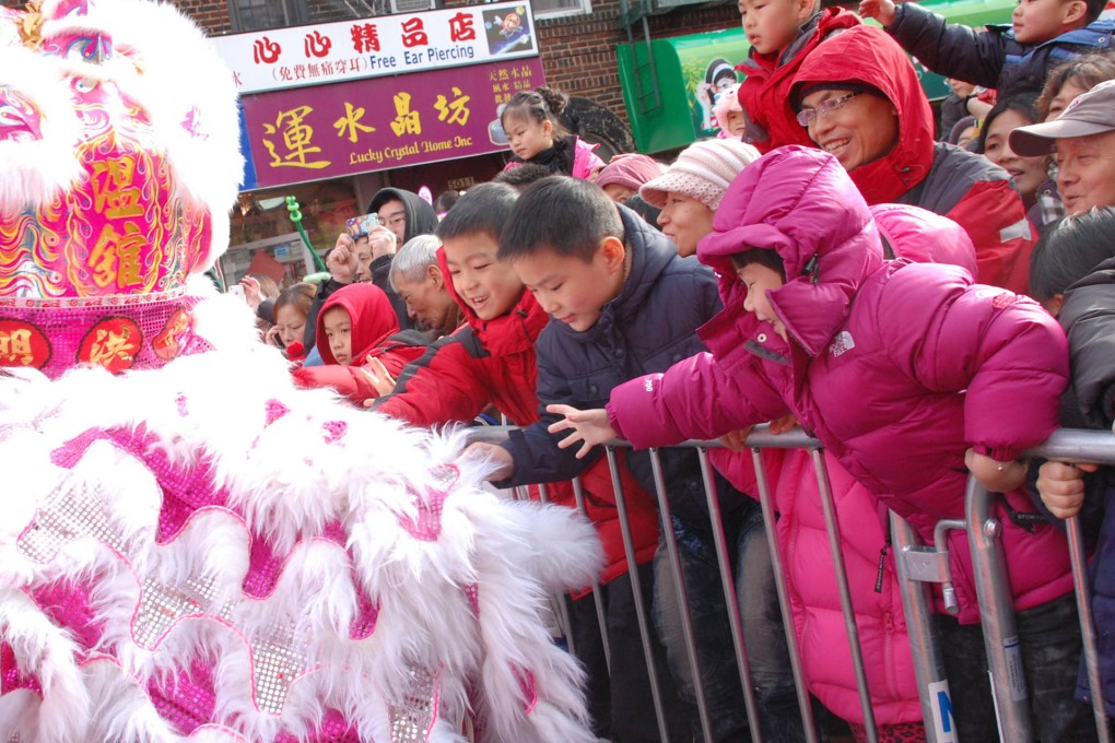 Lunar New Year celebrations in Brooklyn, New York, last year. Photo: Rong Xiaoqing