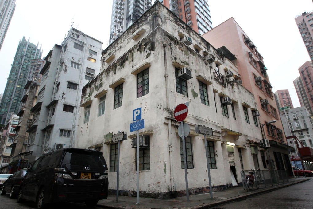 The former school at 12 School Street, Tai Hang, one of the buildings made available for revitalisation by the government. Photo: Felix Wong