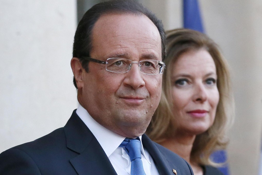 Francois Hollande and Valerie Trierweiler in happier days. Photo: AFP