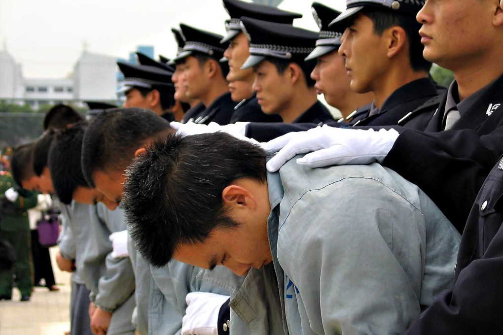 File photo of a sentencing in Guangzhou. Photo: AFP