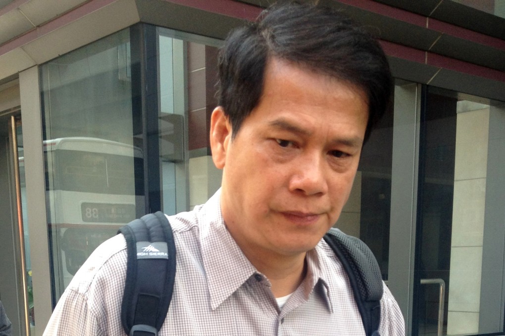 Ambulance worker Lam Kwok-keung, 54, denies 23 counts of conspiracy to defraud. Photos: Sijia Jiang