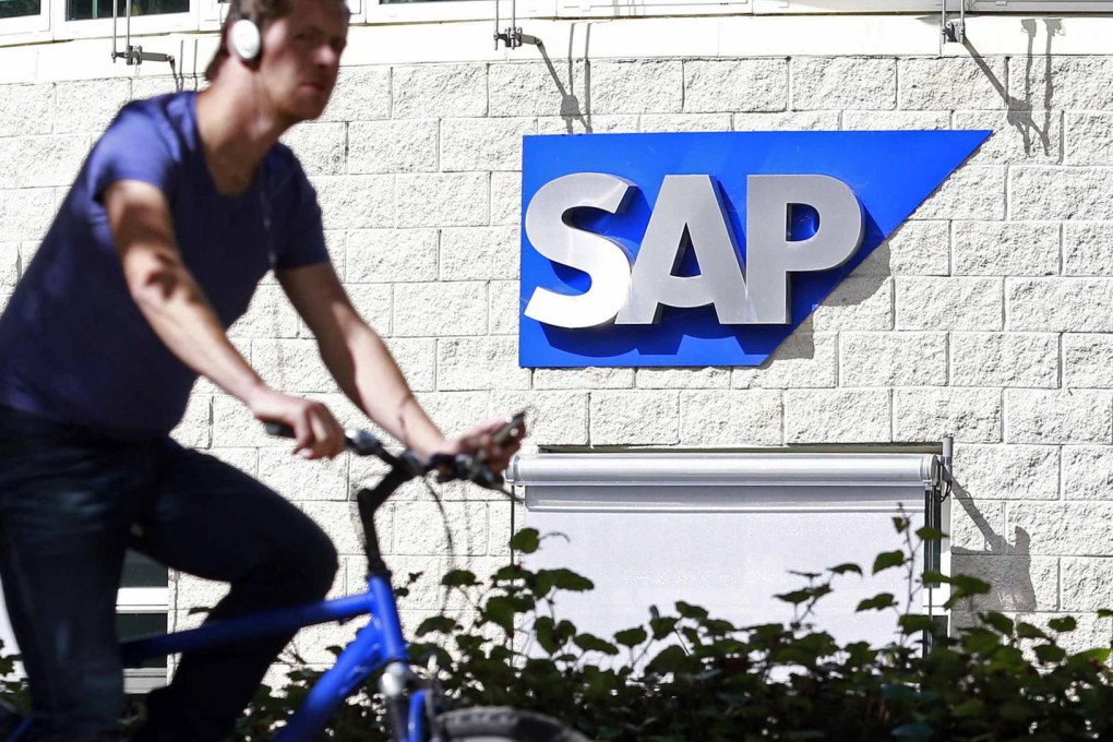 Germany's SAP is investing US$2 billion in China. Photo: Reuters