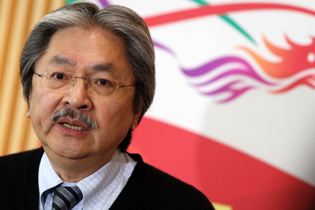 Financial Secretary John Tsang Chun-wah