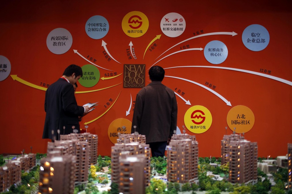 Home prices in Shanghai rose more than 20 per cent in the 12 months to October, but buyers are still flocking to projects. Photo: Reuters