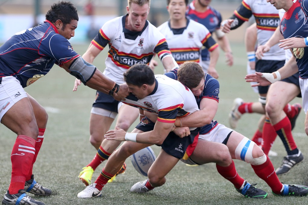 Alex McQueen will be back in action for HKCC on Tuesday. Photo: HKRFU