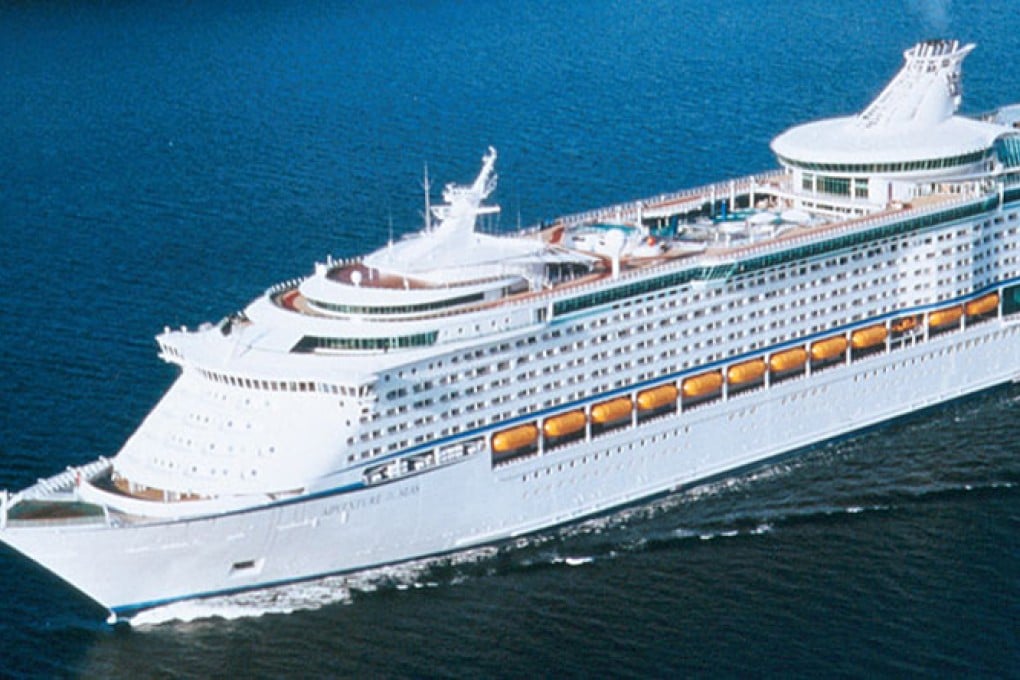 A screengrab of the Explorer of the Seas ship from Royal Caribbean's official website. Photo: SCMP