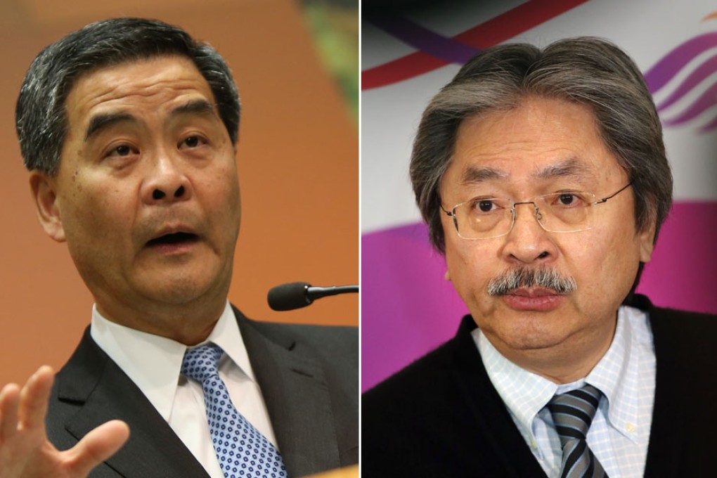 Conflict between Leung Chun-ying and John Tsang Chun-wah can spur debate on city's future