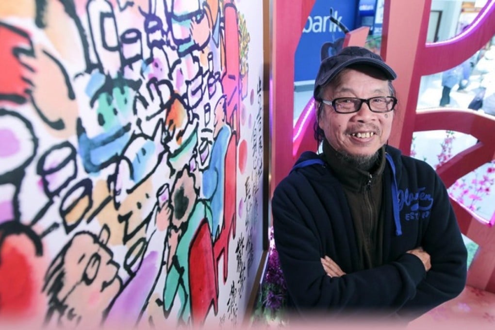 How an unhappy cartoonist became one of Hong Kong's leading artists