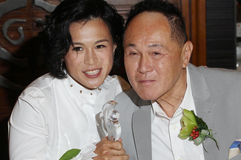 Gigi Chao (left) and Cecil Chao Sze-tsung. Photo: K. Y. Cheng