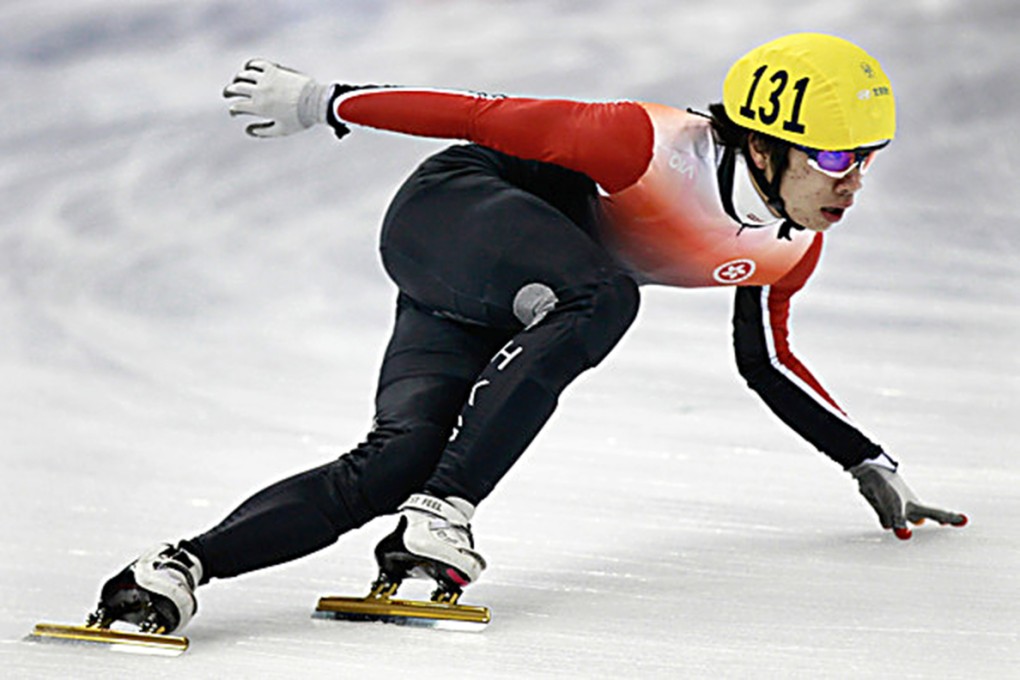 Hong Kong's sole representative at the Sochi Games will be speed skater Barton Lui. Photo: SCMP Pictures