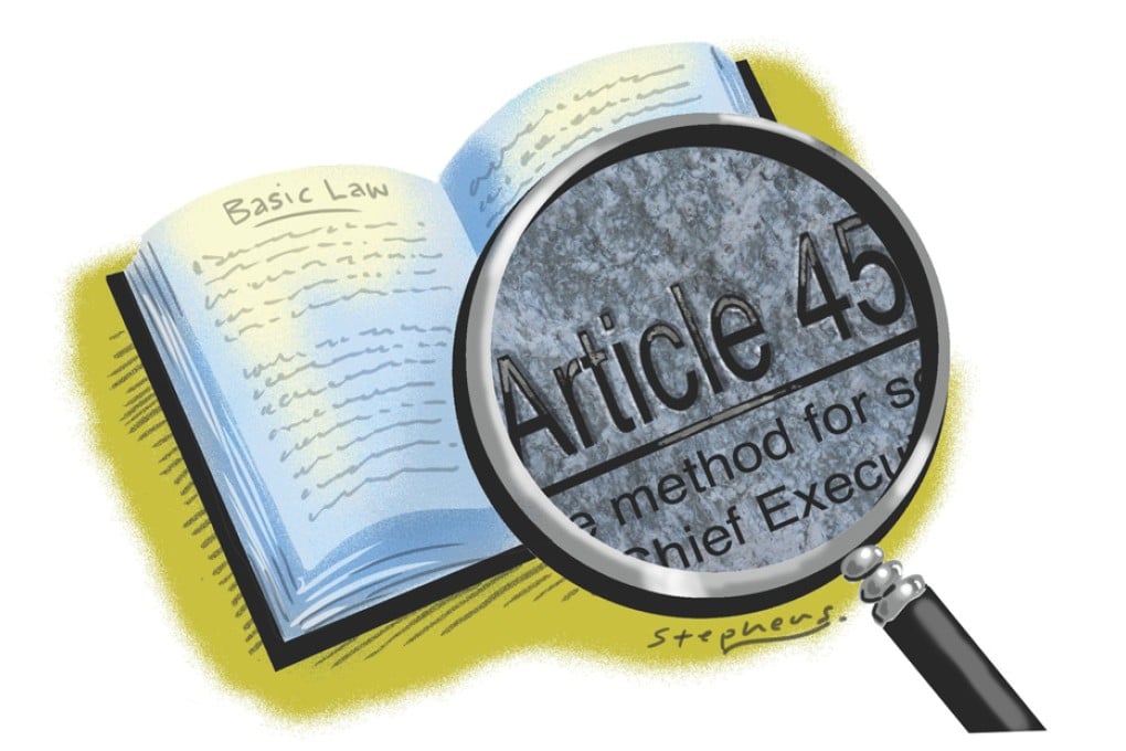 Civic nomination for 2017 is plainly inconsistent with the Basic Law