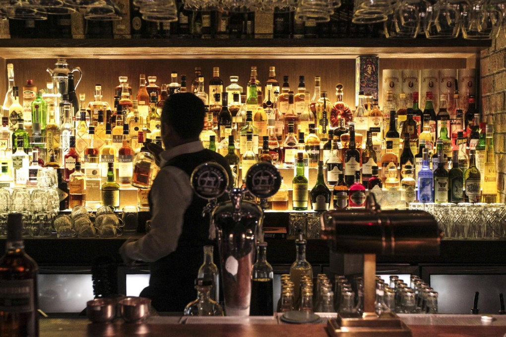 The dimly lit bar. Photos: Thomas Yau