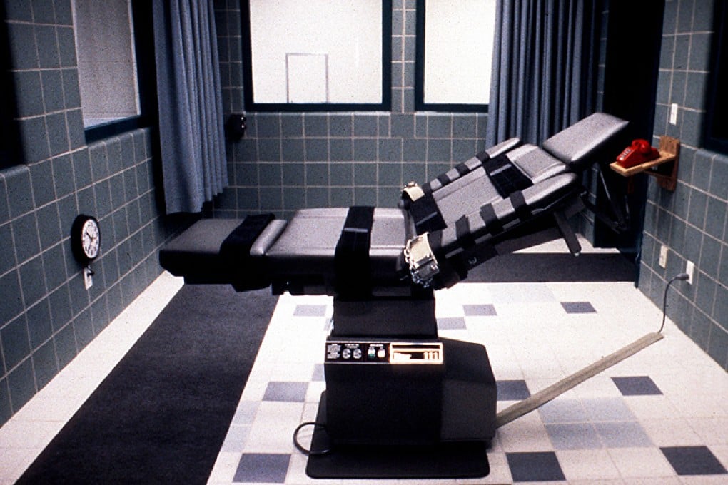 The execution chamber in a US Federal Prison. Photo: AFP