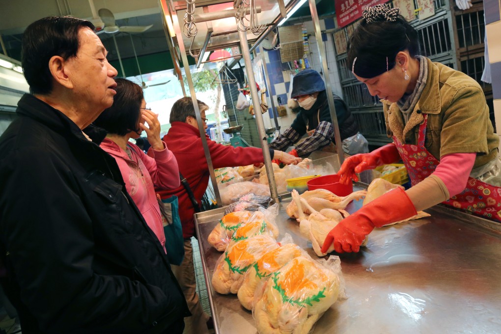 Vendors at the Kowloon City wet market. Photos: David Wong