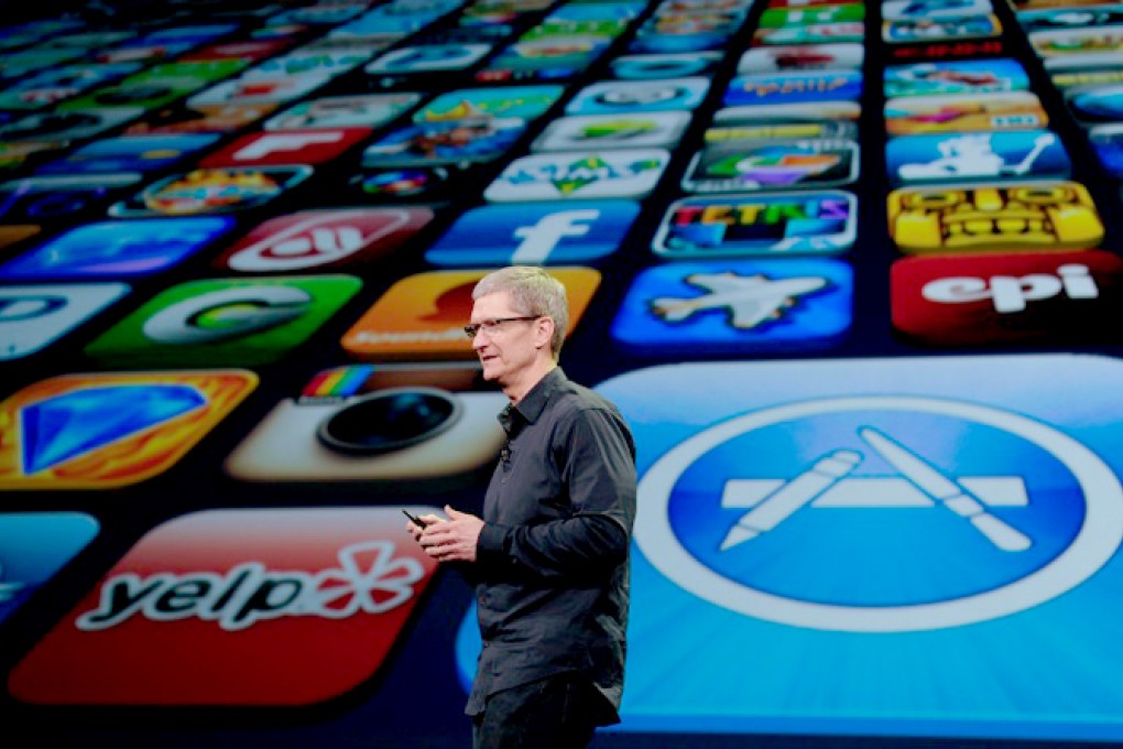 Apple, headed by CEO Tim Cook, gave no explanation for the removal of the bitcoin wallet app. Photo: Xinhua