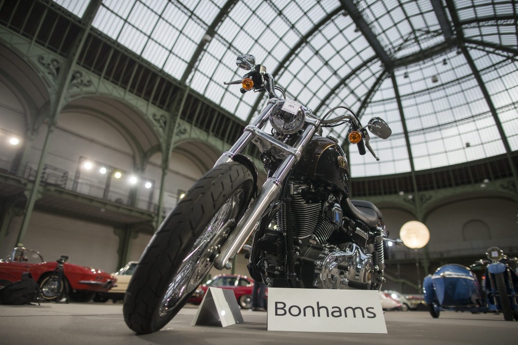 Pope's Harley-Davidson up for auction