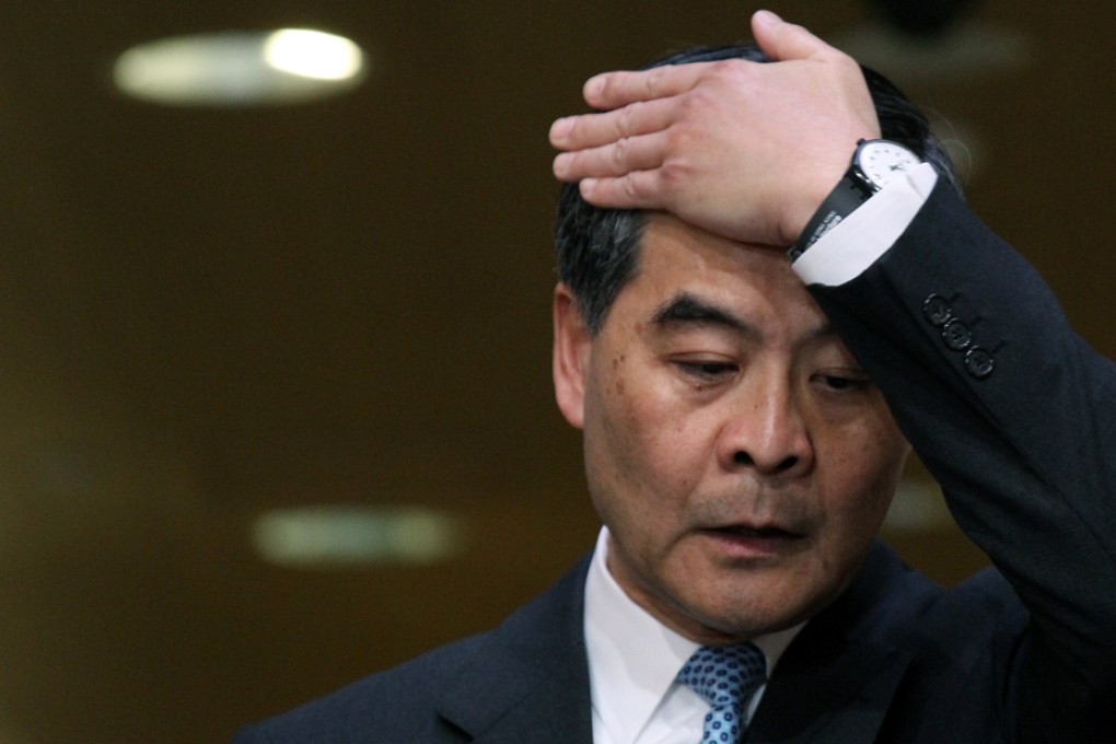 Chief Executive Leung Chun-ying