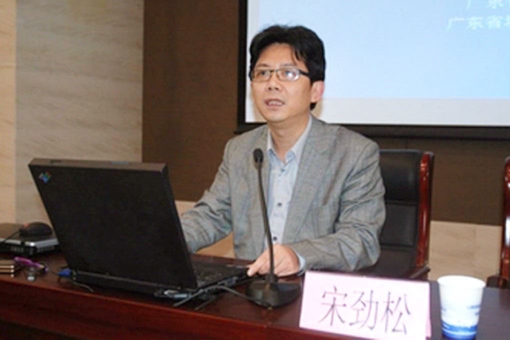 Song Jinsong of Guangdong Urban & Rural Planning and Design Institute. Photo: SCMP Pictures