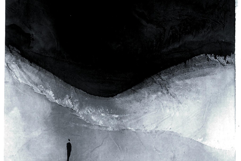 Novelist finds another medium of expression in ink and canvas