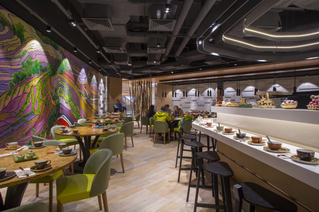 Yun Yan's bright Times Square space. Photos: Antony Dickson