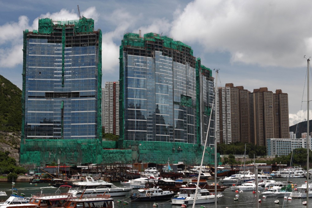 High-end residential estate Larvotto, which was jointly developed by Kerry Properties, Sun Hung Kai Properties and Paliburg Holdings. Photo: AFP