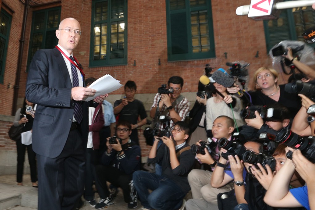 Human-rights lawyer Mark Daly. Photo: Sam Tsang