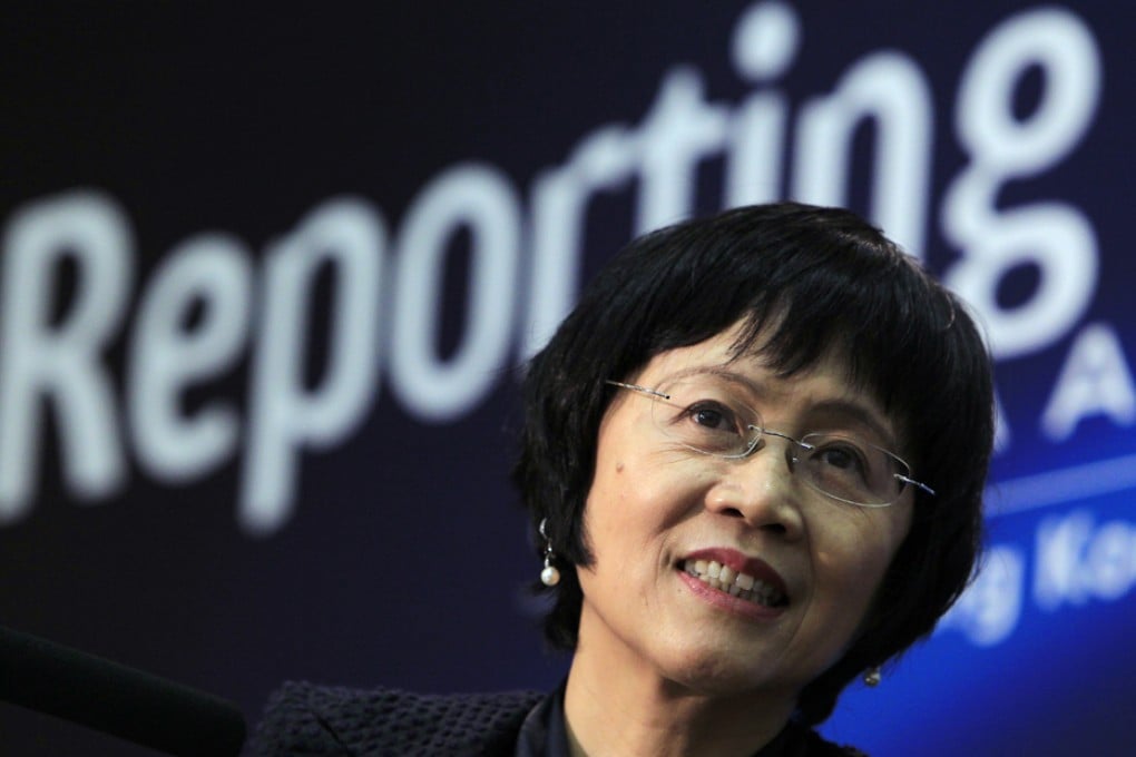 Caixin's editor-in-chief Hu Shuli. Photo: Dickson Lee