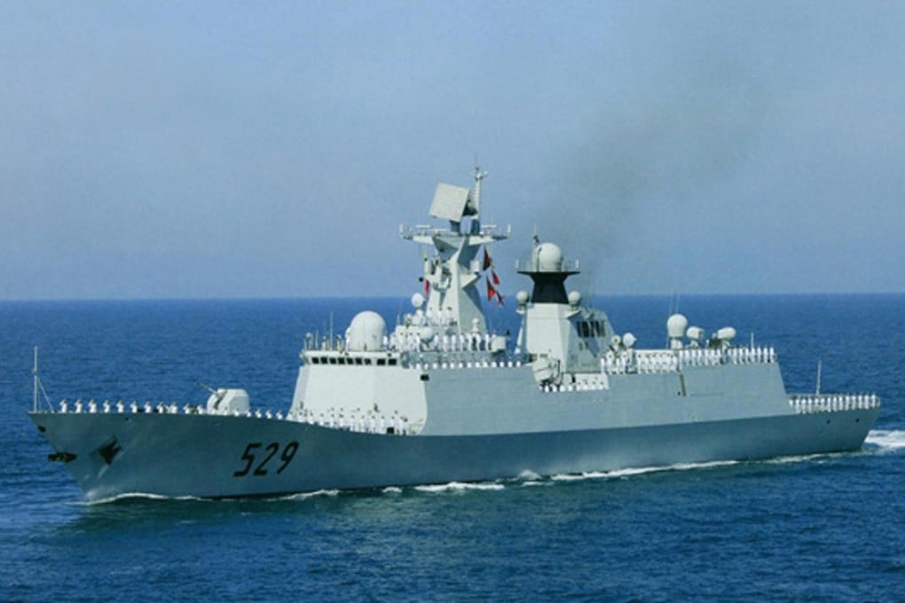 Missile frigate Zhoushan