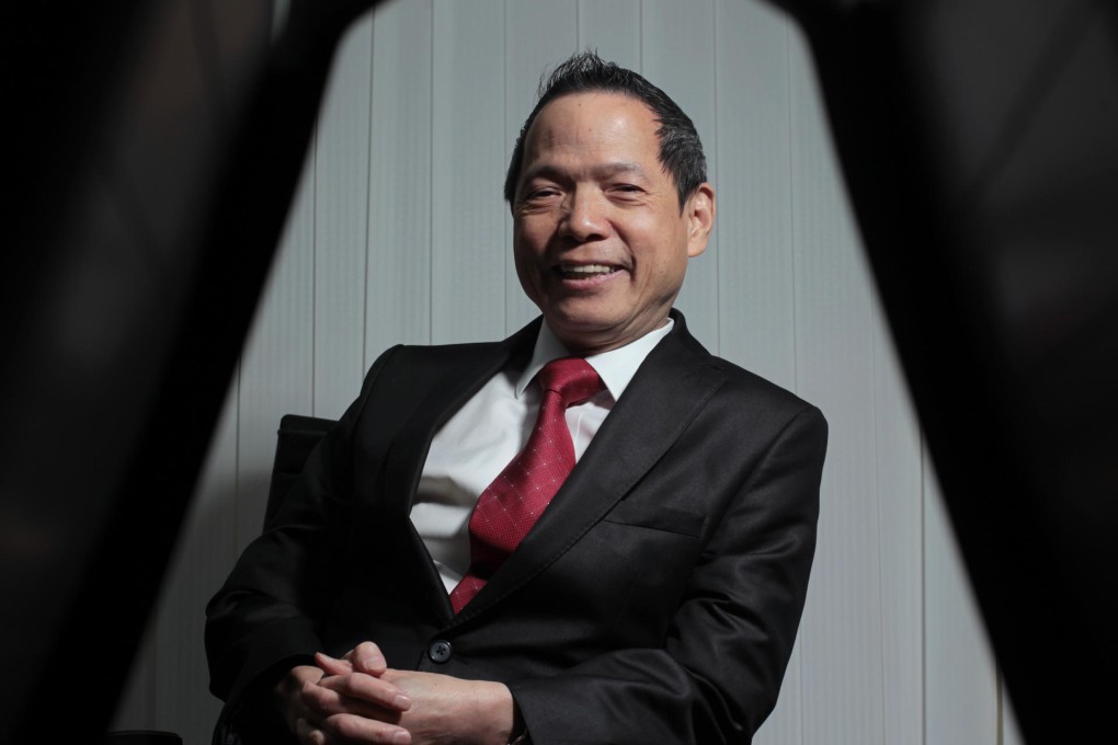 Peter Yip said the planned listing was inspired by Ricky Wong's acquisition of China Mobile Hong Kong. Photo: Thomas Yau
