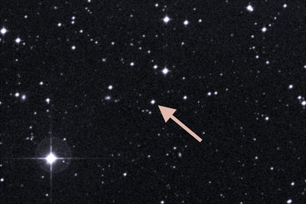 A star discovered to be the oldest ever found by Dr. Stefan Keller. Photo: AFP