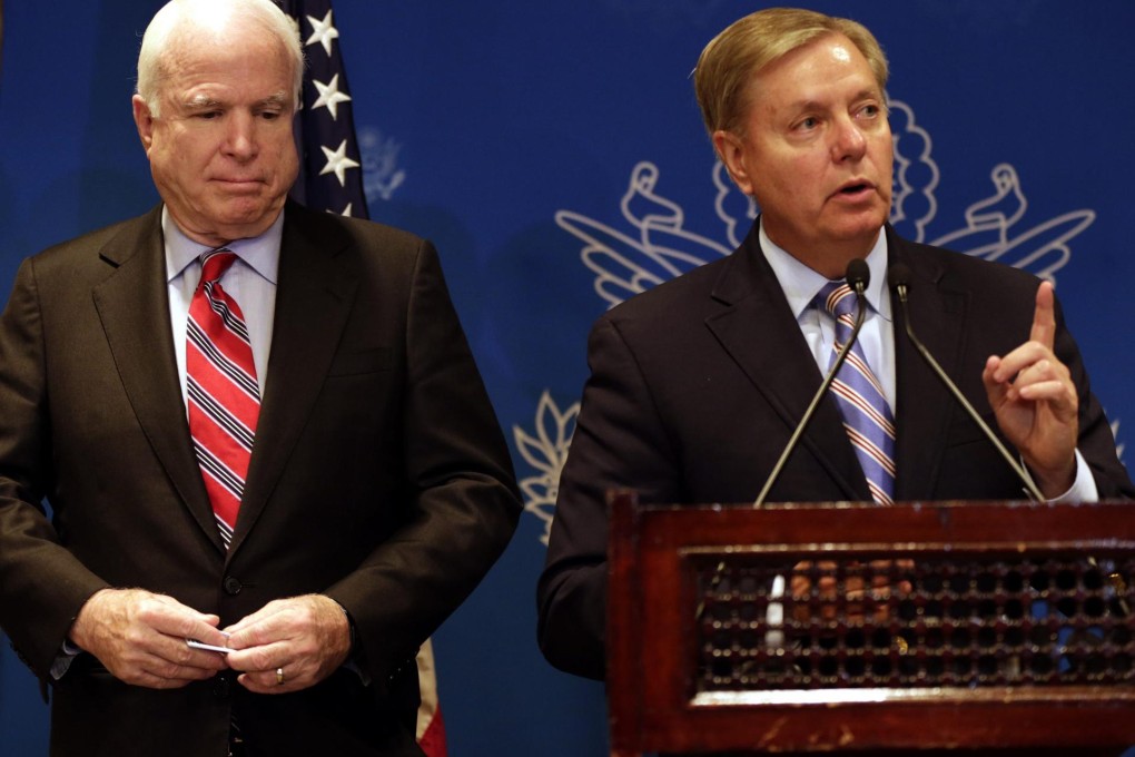 US Senator Lindsey Graham. Photo: EPA