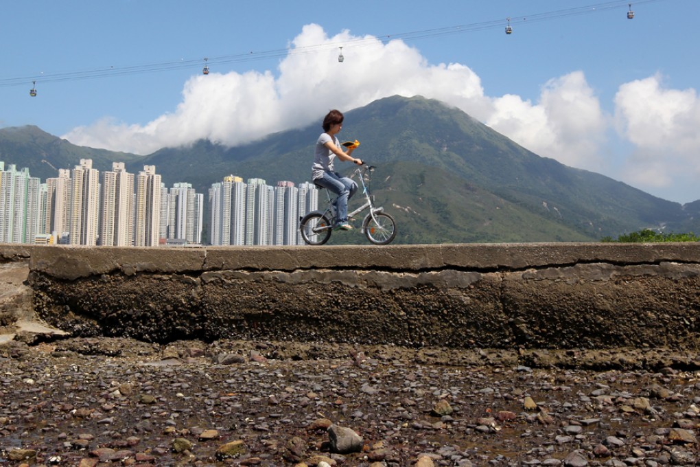 Building in Lantau country parks a green option, Franklin Lam says