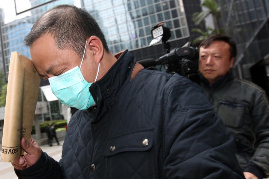 Accomplice Eric Ho, leaving court yesterday. Photo: Dickson Lee