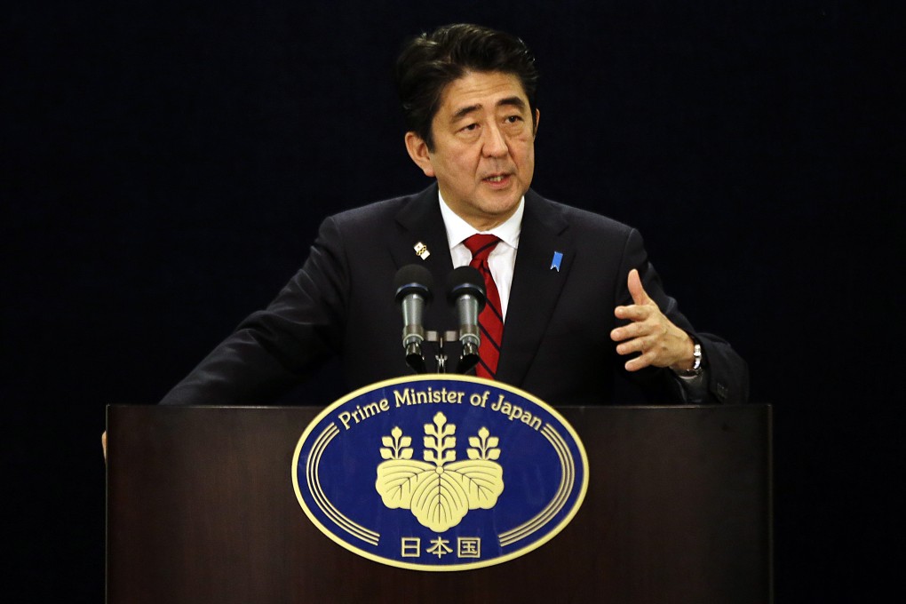 Under Prime Minister Shinzo Abe, Japan is reviewing various aspects of defence including its self-imposed ban on weapons exports. Photo: AP